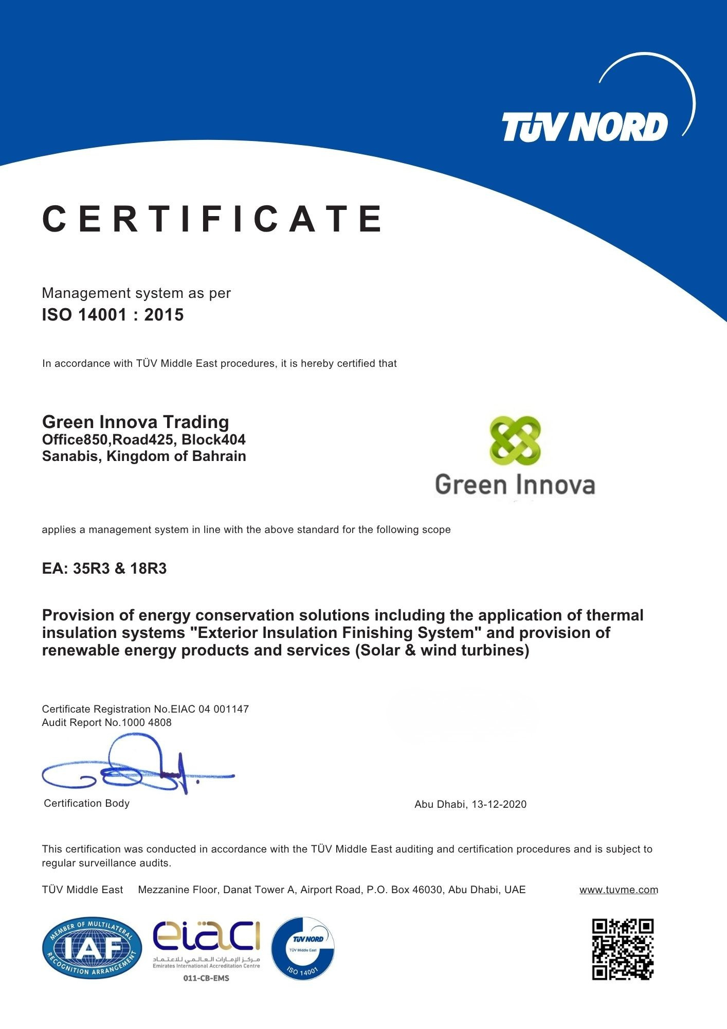 ISO 14001:2015